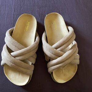 New Sandals didn’t fit ripped tags off posted picture of bottom for reference